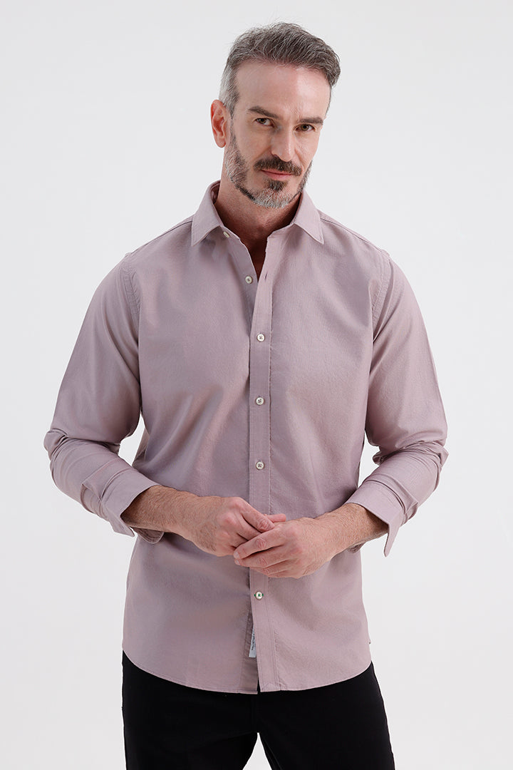 PURPLE DOVE OXFORD SHIRT