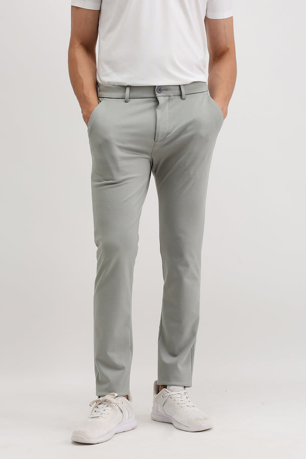 SLIM FIT PLAIN TROUSER