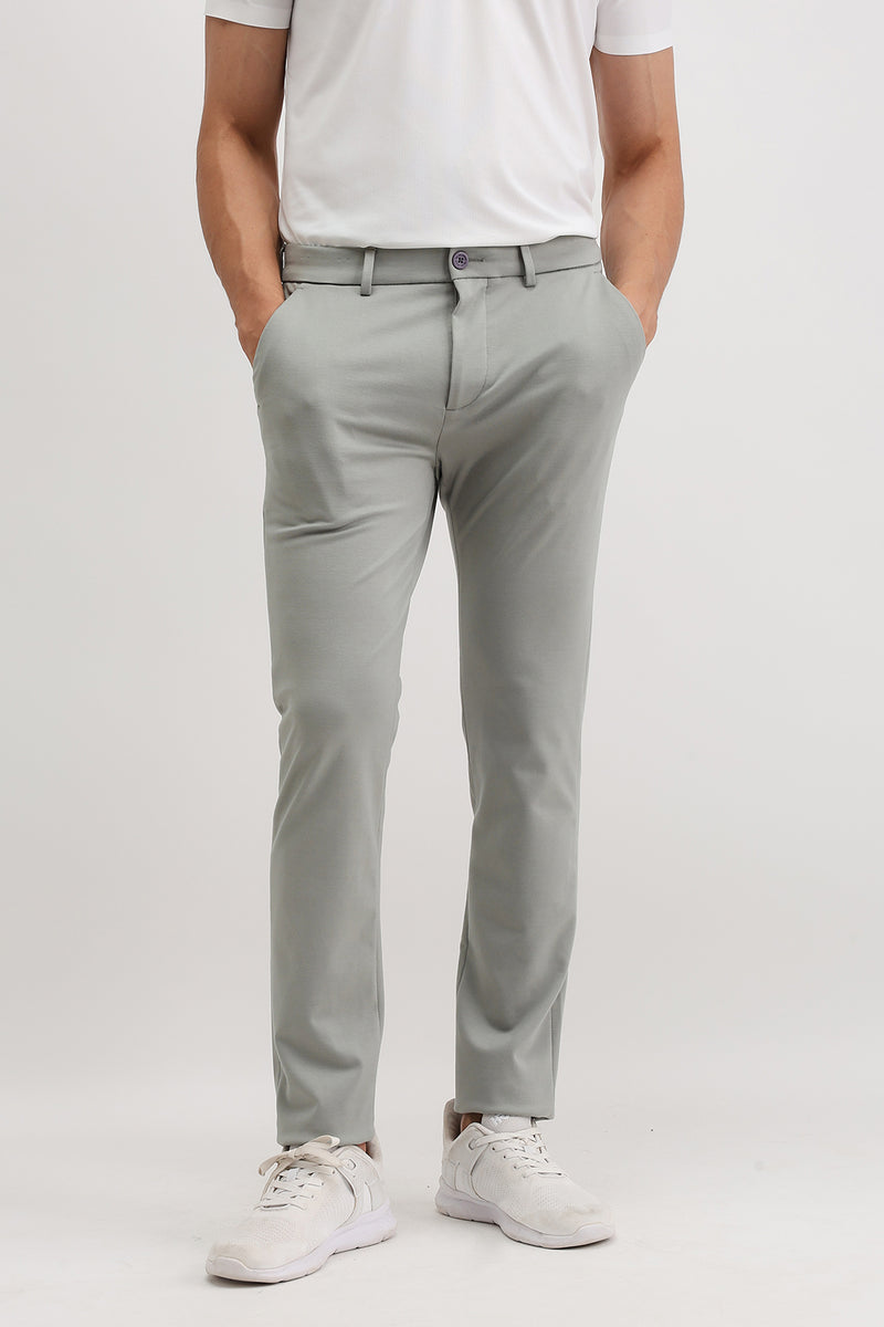SLIM FIT PLAIN TROUSER