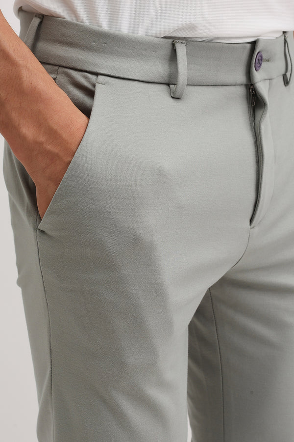 SLIM FIT PLAIN TROUSER