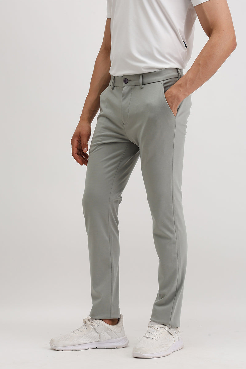 SLIM FIT PLAIN TROUSER