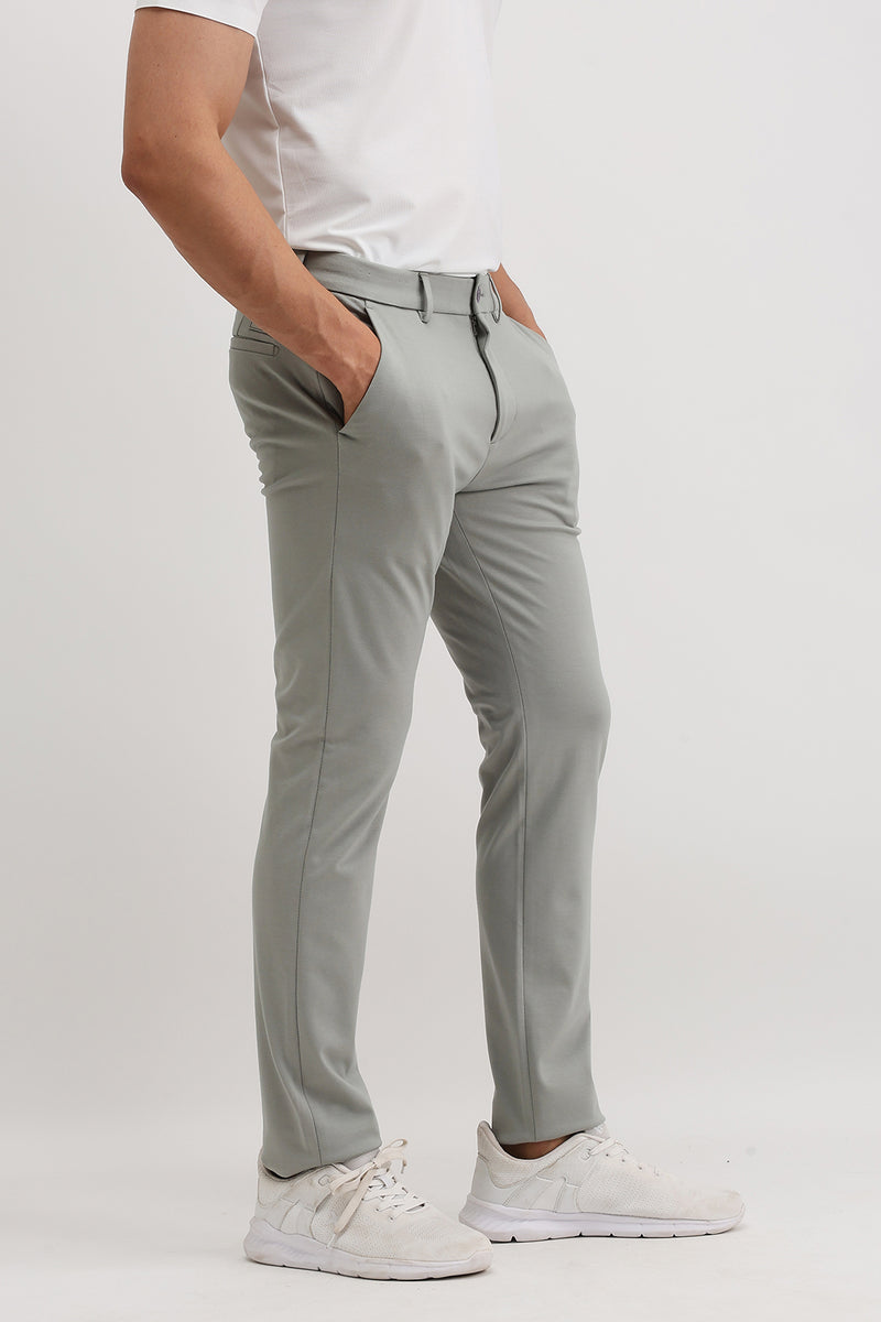 SLIM FIT PLAIN TROUSER