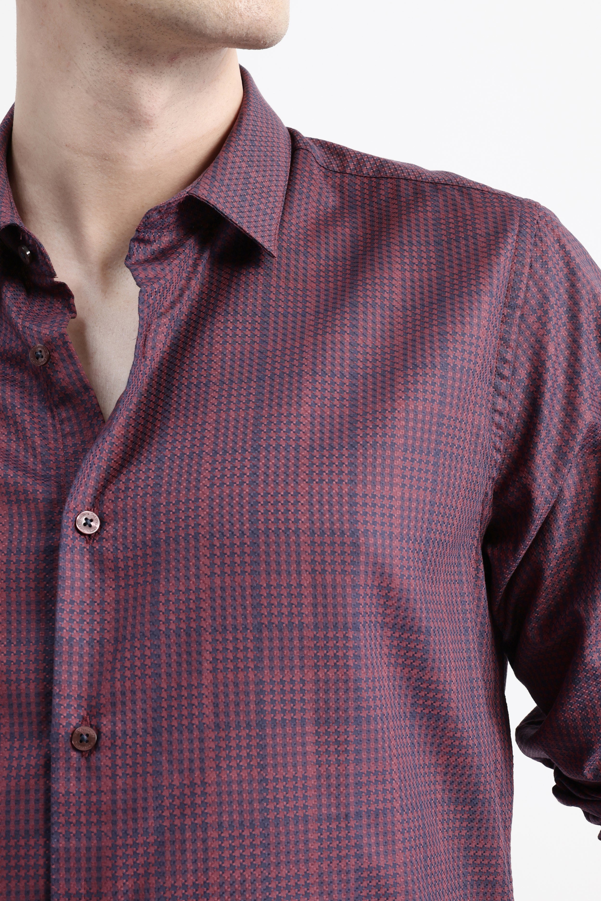 FULL SLEEVES CHECKED SHIRT