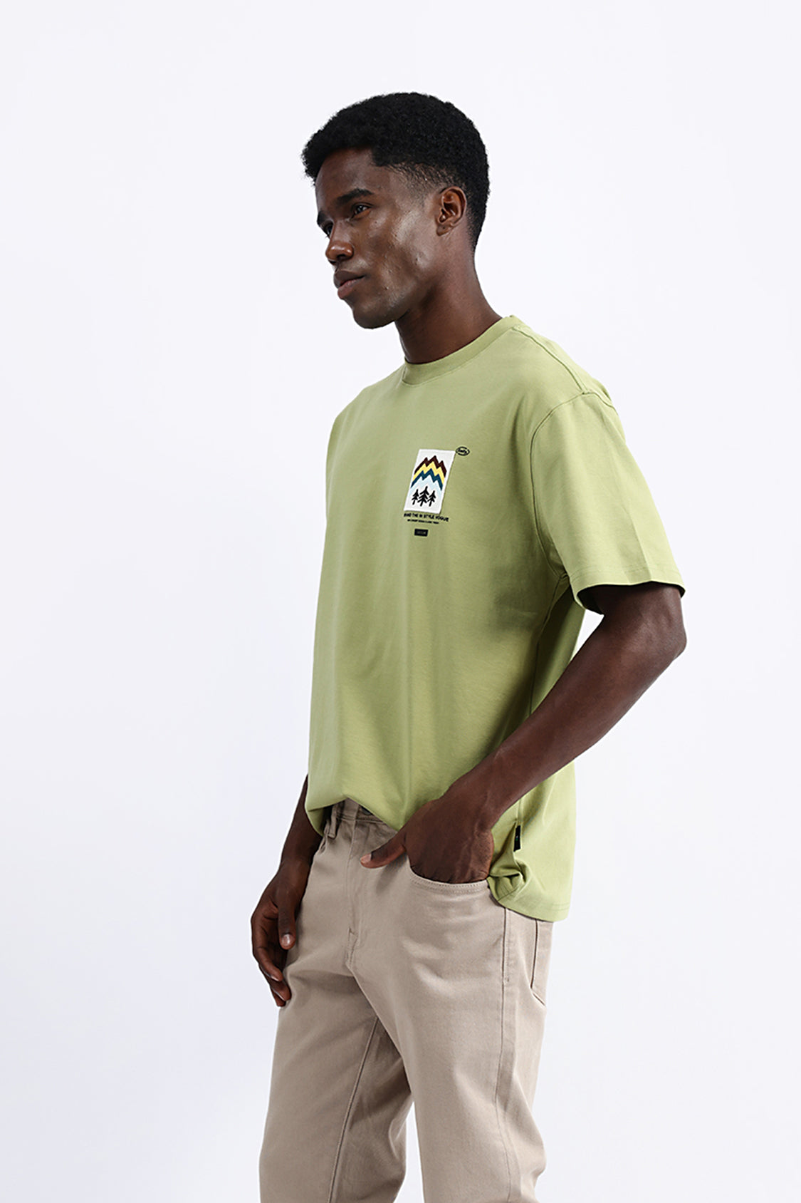 PATCH EMBROIDERED OVERSIZE TEE