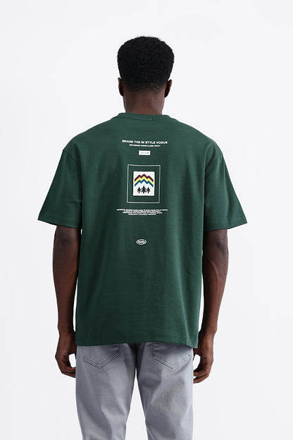 PATCH EMBROIDERED OVERSIZE TEE