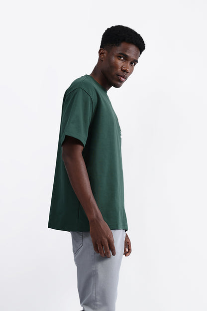 PATCH EMBROIDERED OVERSIZE TEE