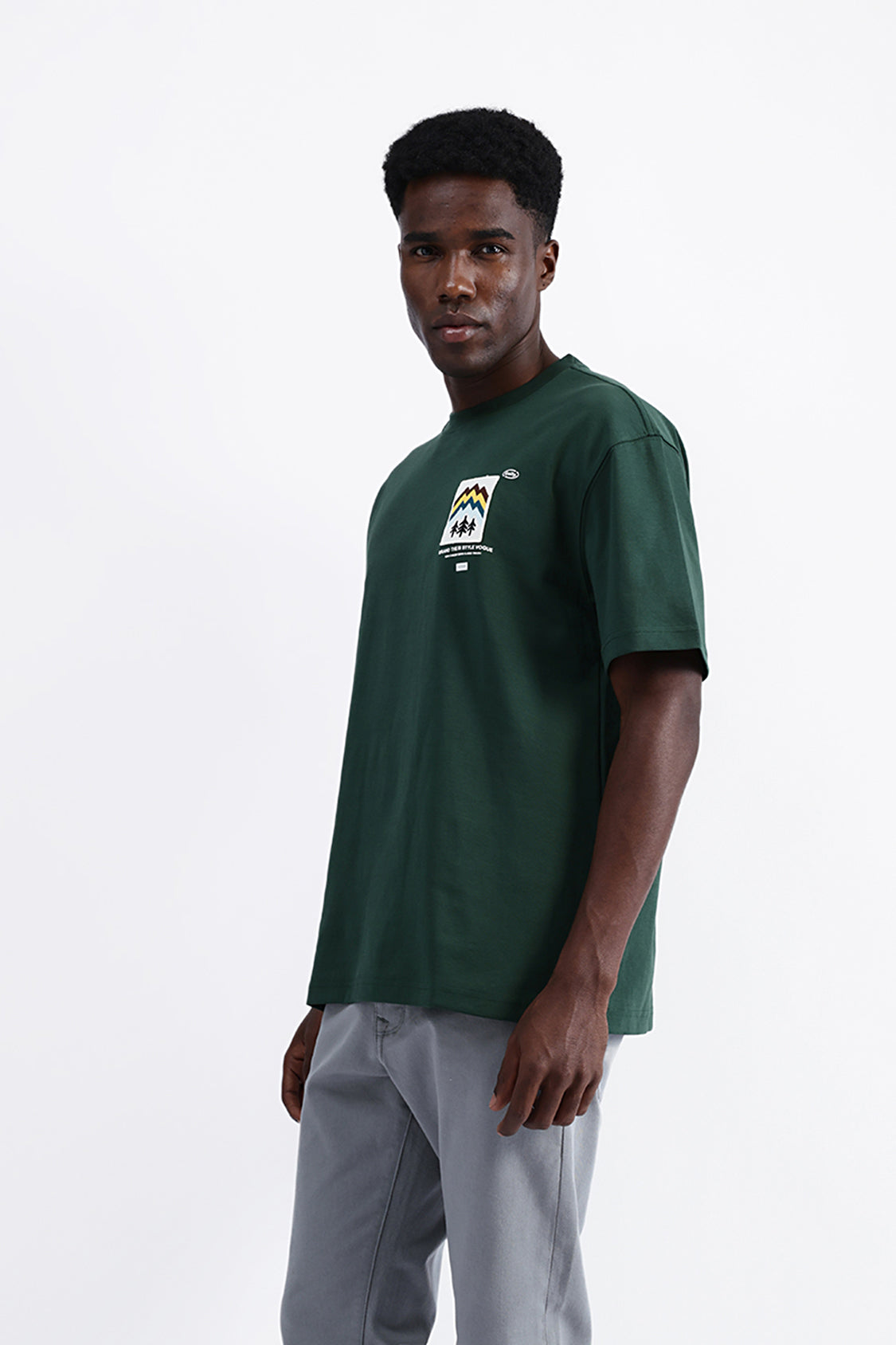 PATCH EMBROIDERED OVERSIZE TEE