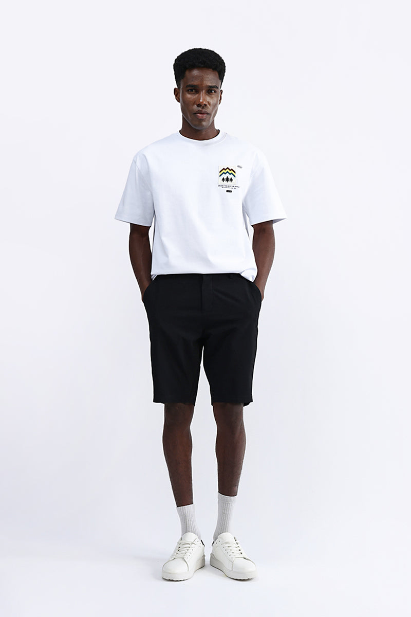 PATCH EMBROIDERED OVERSIZE TEE