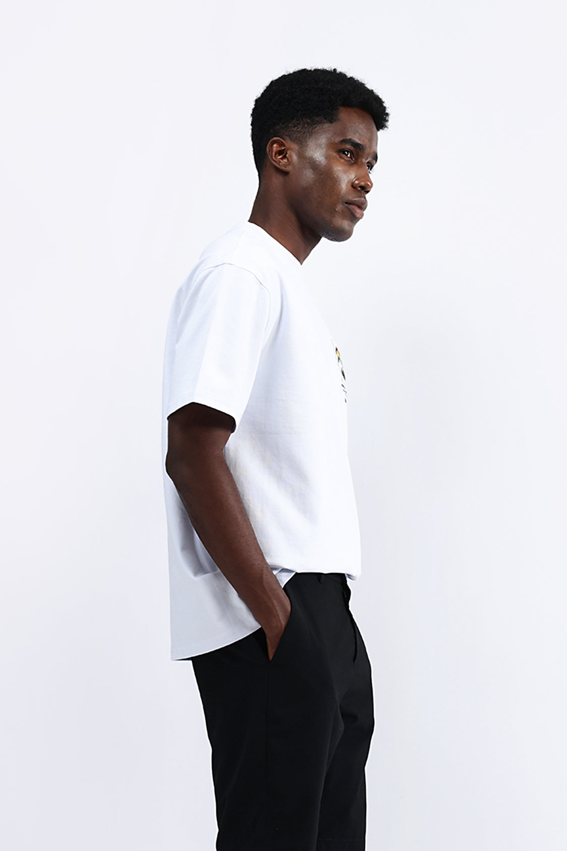 PATCH EMBROIDERED OVERSIZE TEE