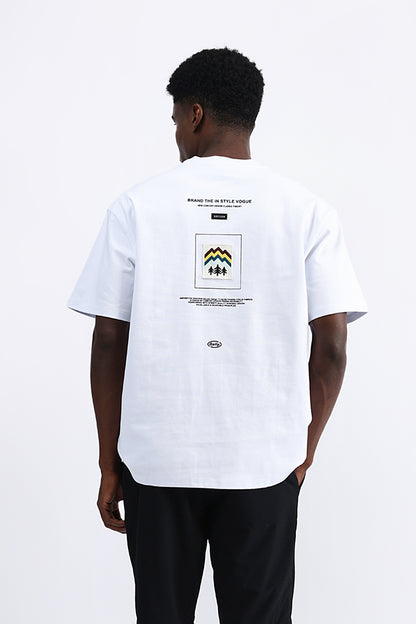PATCH EMBROIDERED OVERSIZE TEE