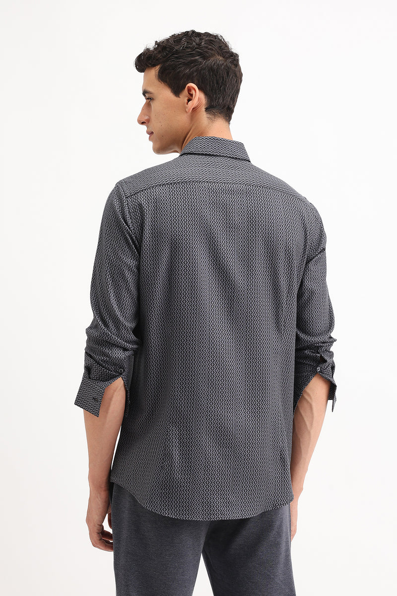 FULL SLEEVES PRINTED SHIRT