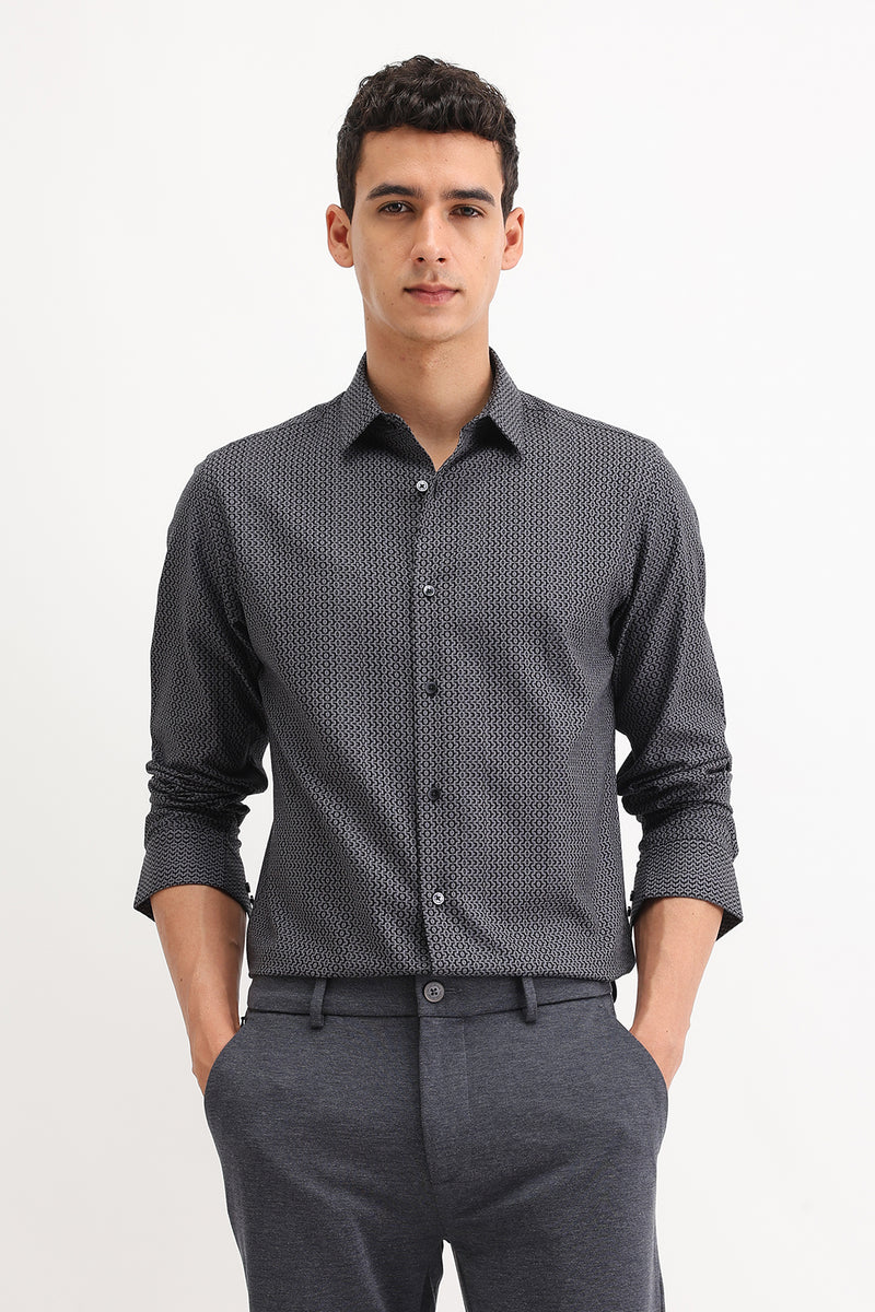 FULL SLEEVES PRINTED SHIRT