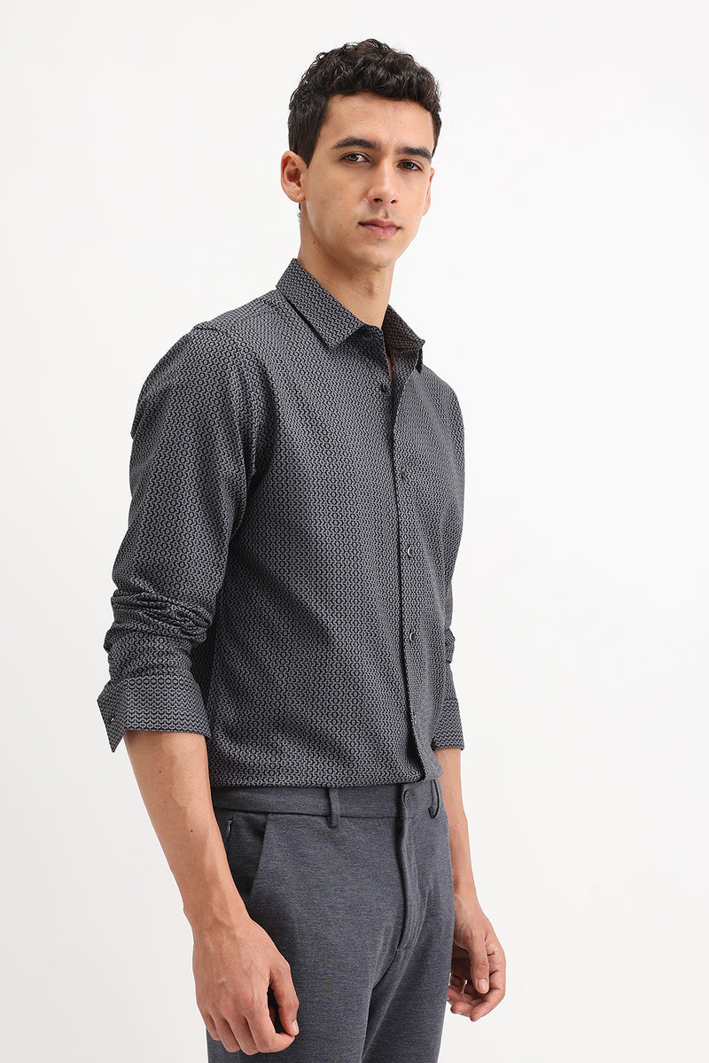 FULL SLEEVES PRINTED SHIRT