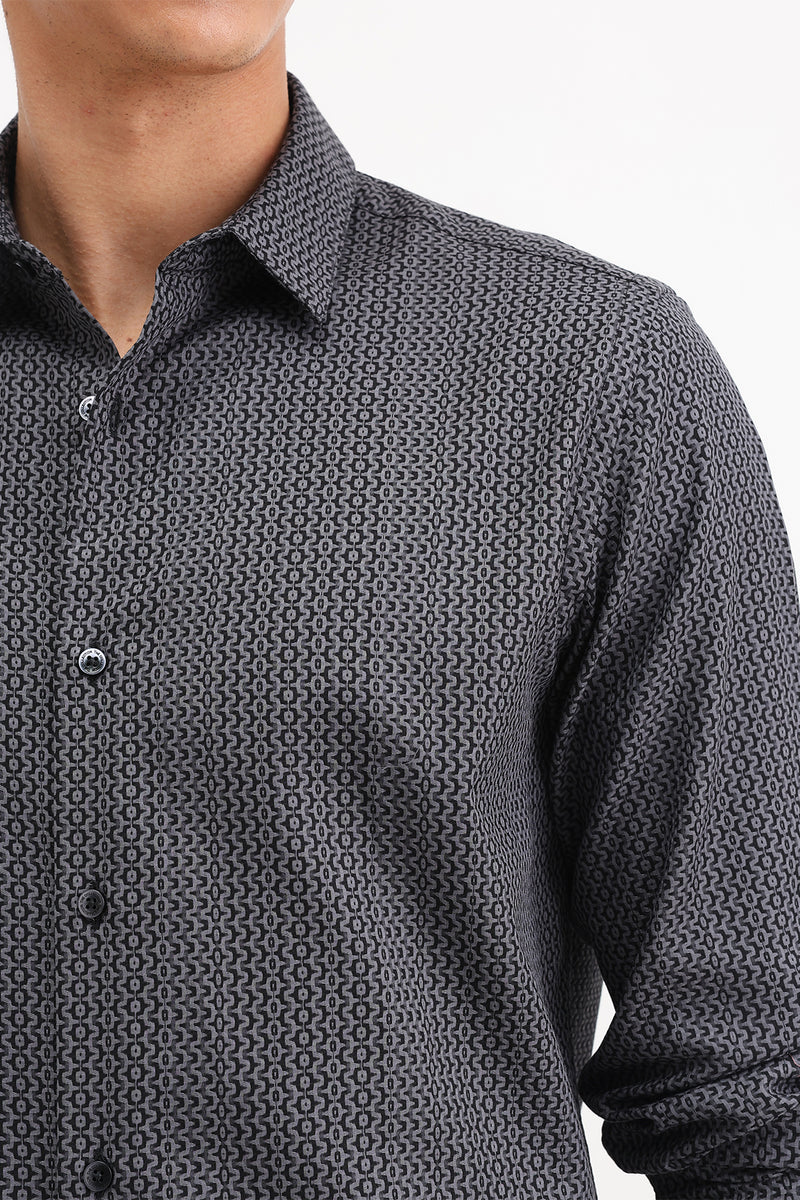 FULL SLEEVES PRINTED SHIRT