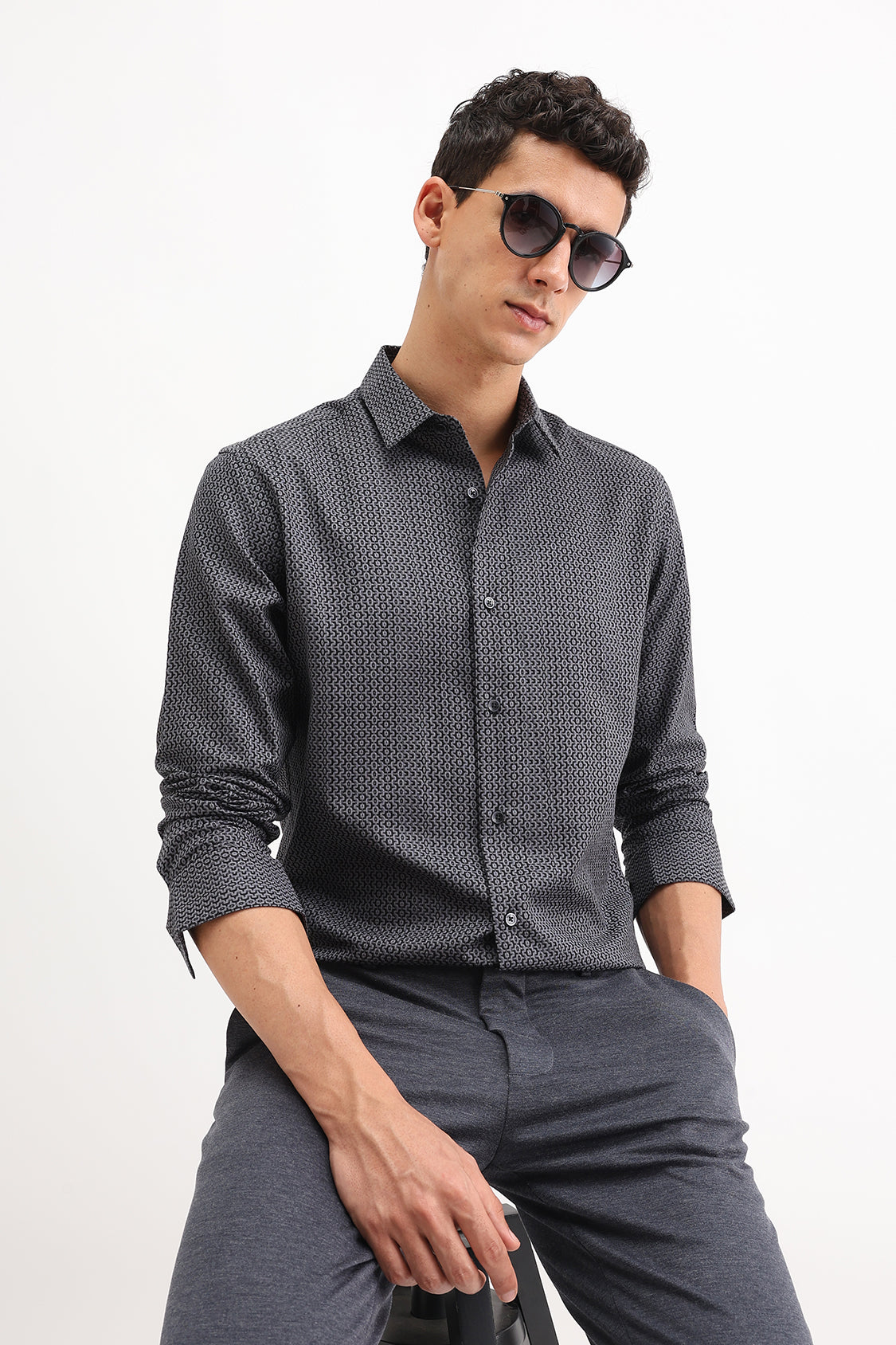 FULL SLEEVES PRINTED SHIRT