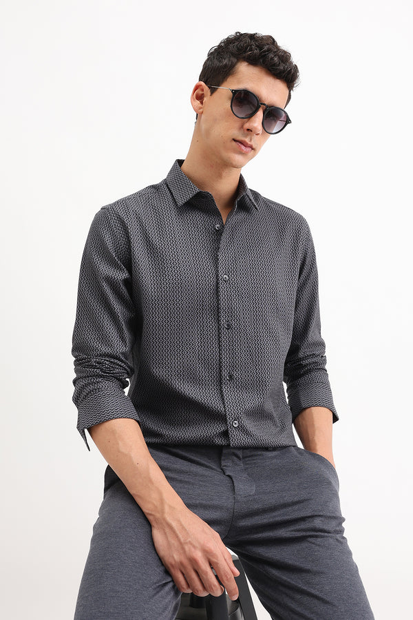 FULL SLEEVES PRINTED SHIRT