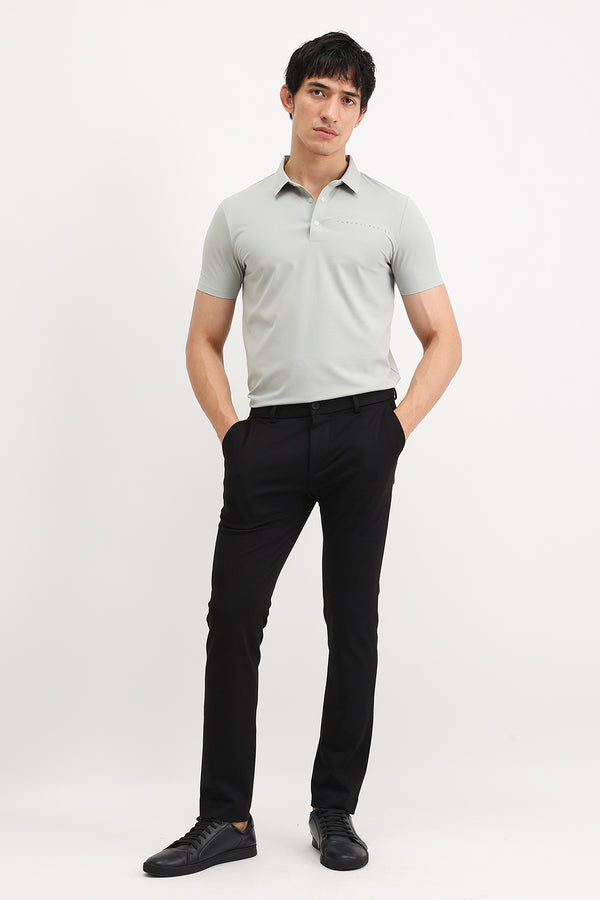 SLIM FIT PLAIN TROUSER
