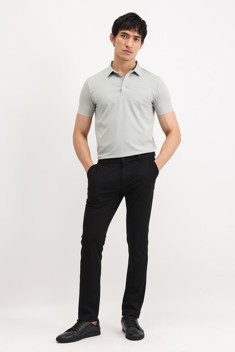 SLIM FIT PLAIN TROUSER