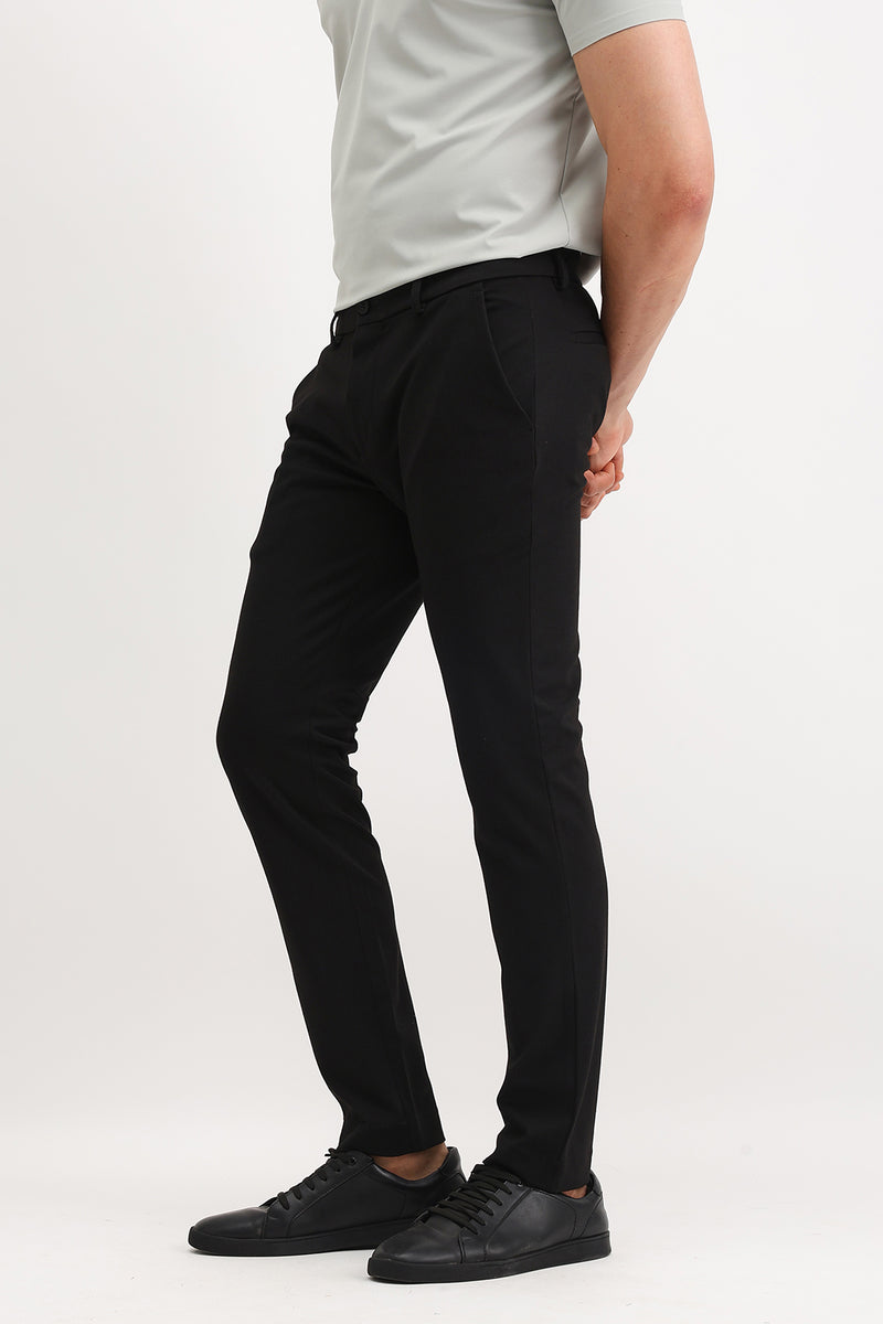 SLIM FIT PLAIN TROUSER