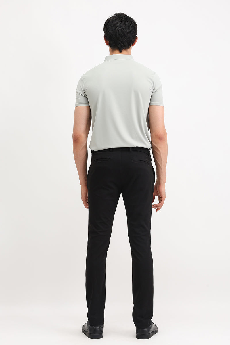 SLIM FIT PLAIN TROUSER