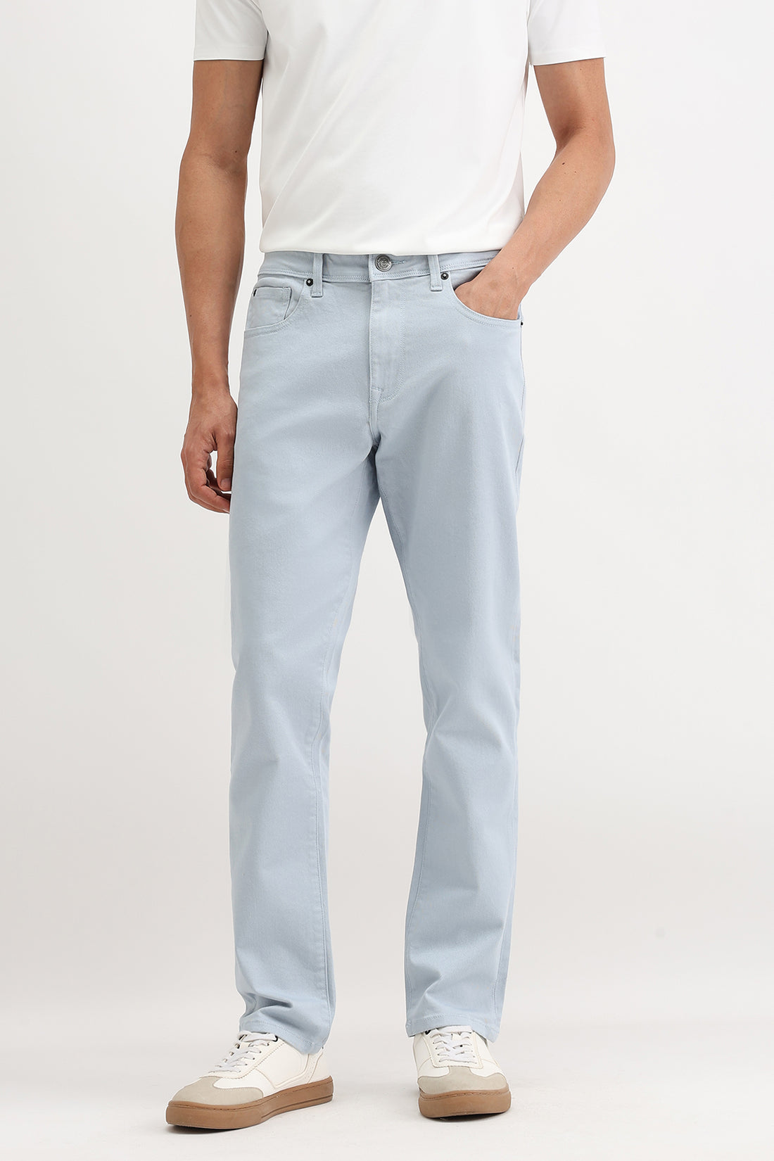 REGULAR FIT COLORED JEANS
