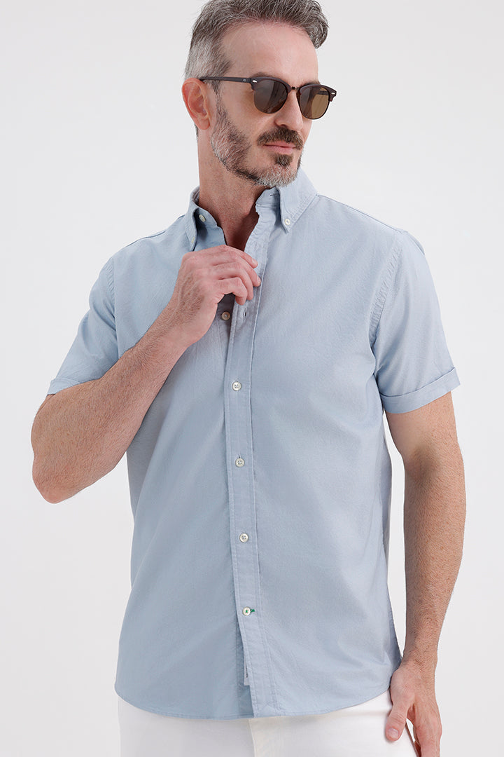 BLUE FOG OXFORD SHIRT