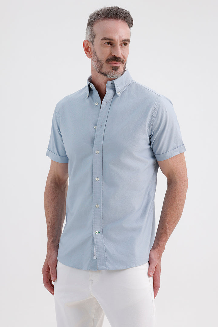 BLUE FOG OXFORD SHIRT