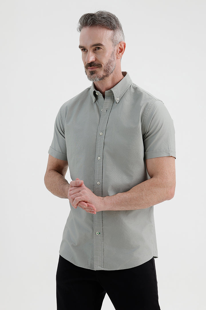 NATURE GREY OXFORD SHIRT