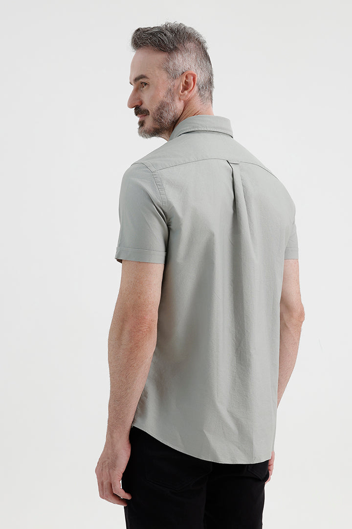 NATURE GREY OXFORD SHIRT