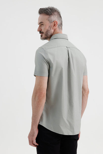 NATURE GREY OXFORD SHIRT