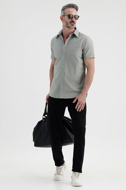 NATURE GREY OXFORD SHIRT