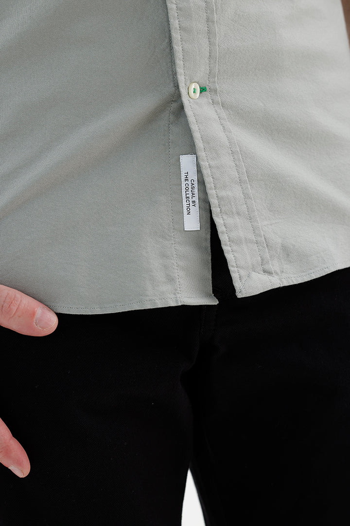 NATURE GREY OXFORD SHIRT