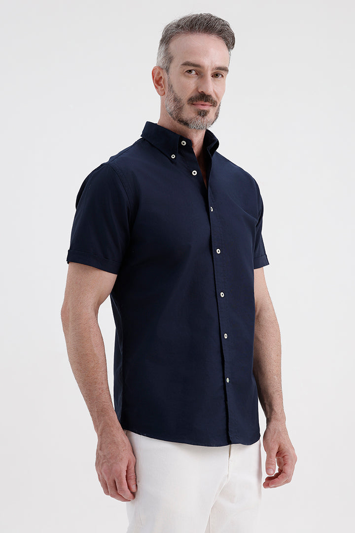 NAVY OXFORD SHIRT