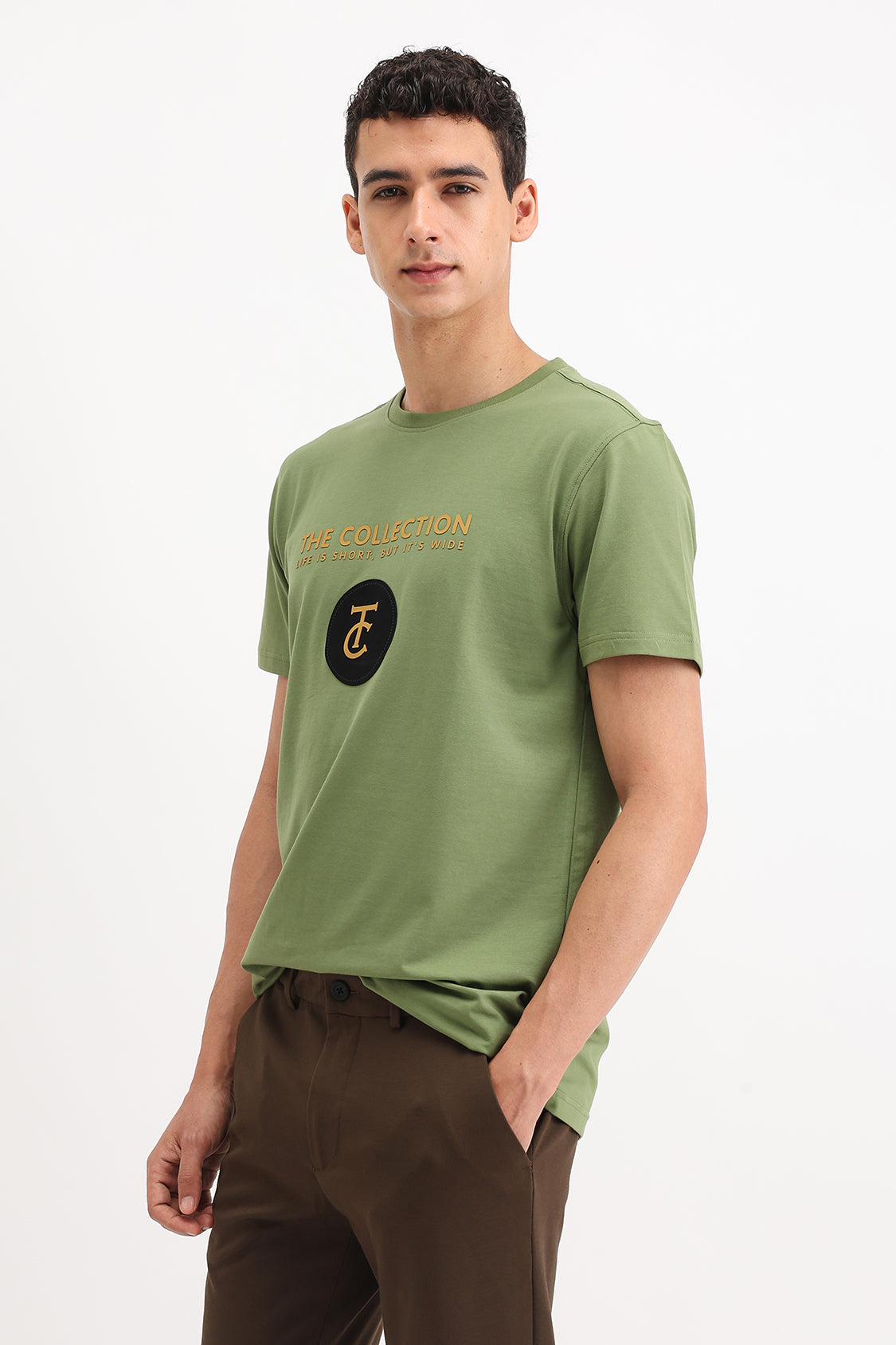LABEL PRINT T-SHIRT