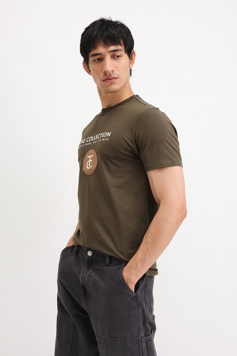 LABEL PRINT T-SHIRT