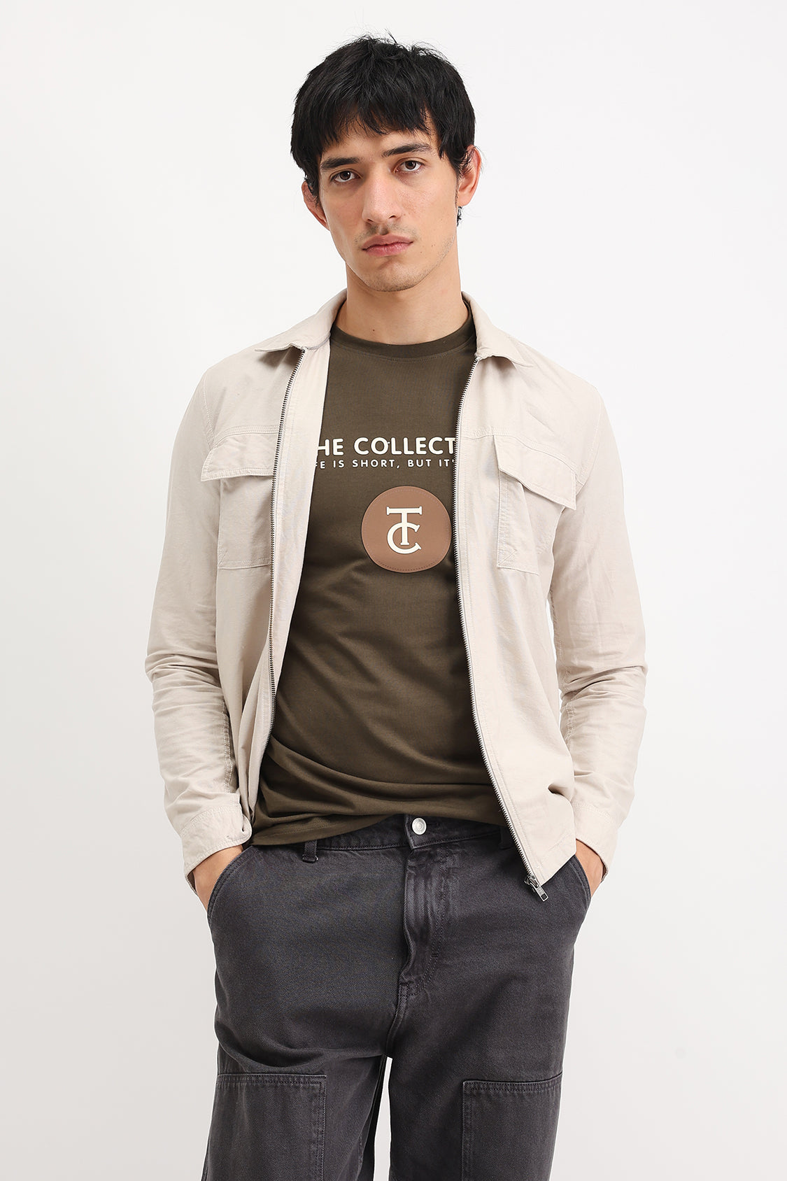 LABEL PRINT T-SHIRT