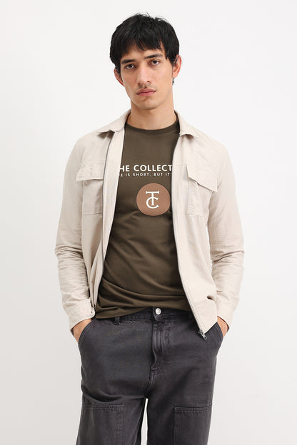 LABEL PRINT T-SHIRT