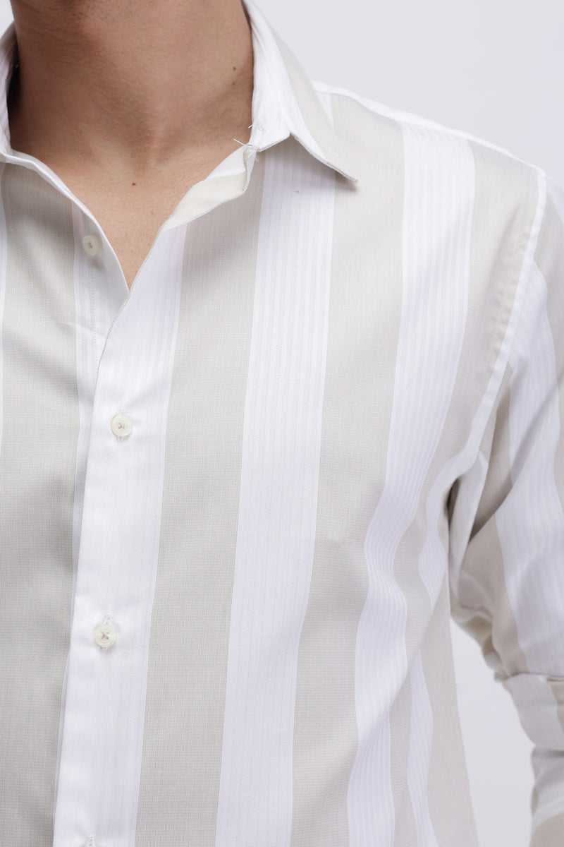STRIPED SLIM FIT SHIRT