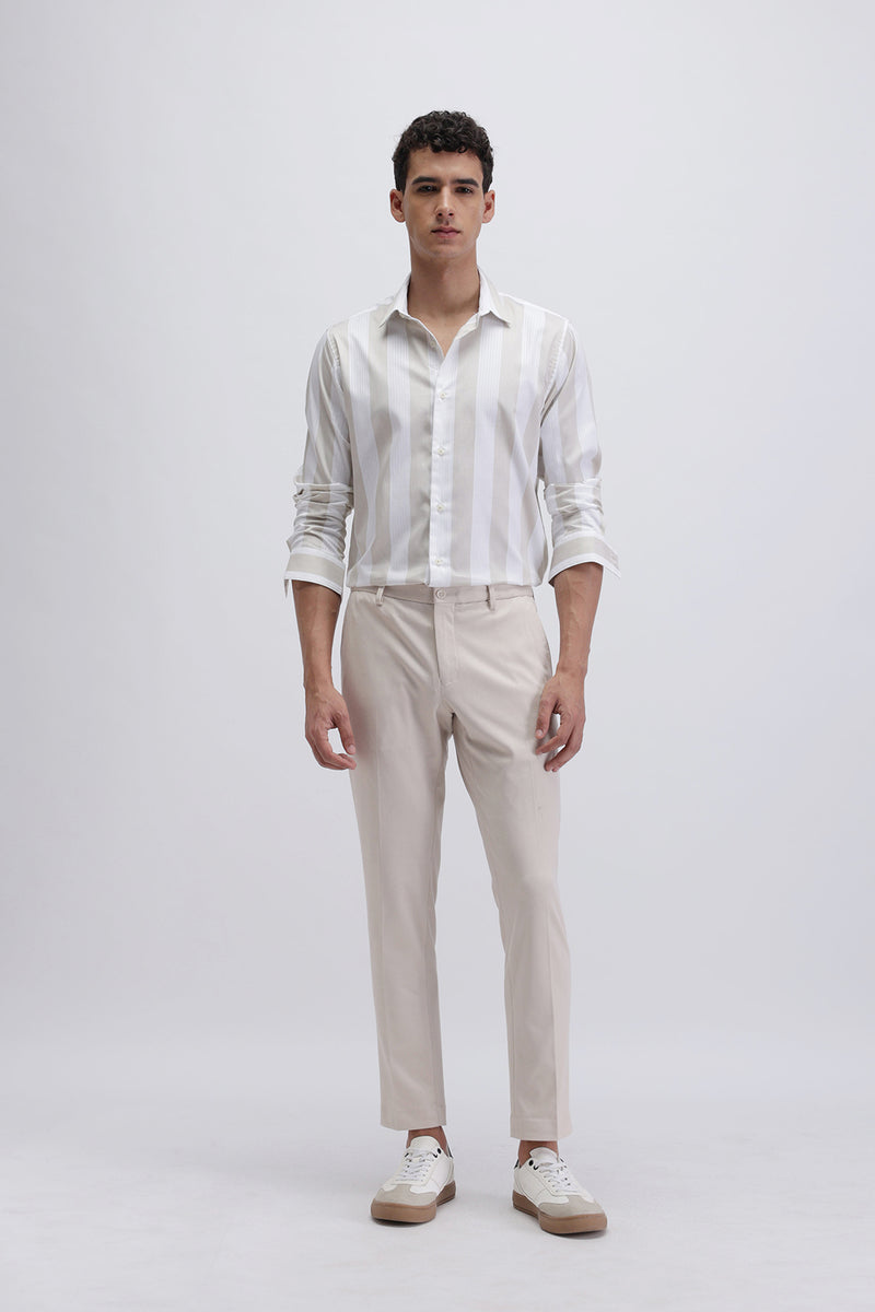 STRIPED SLIM FIT SHIRT