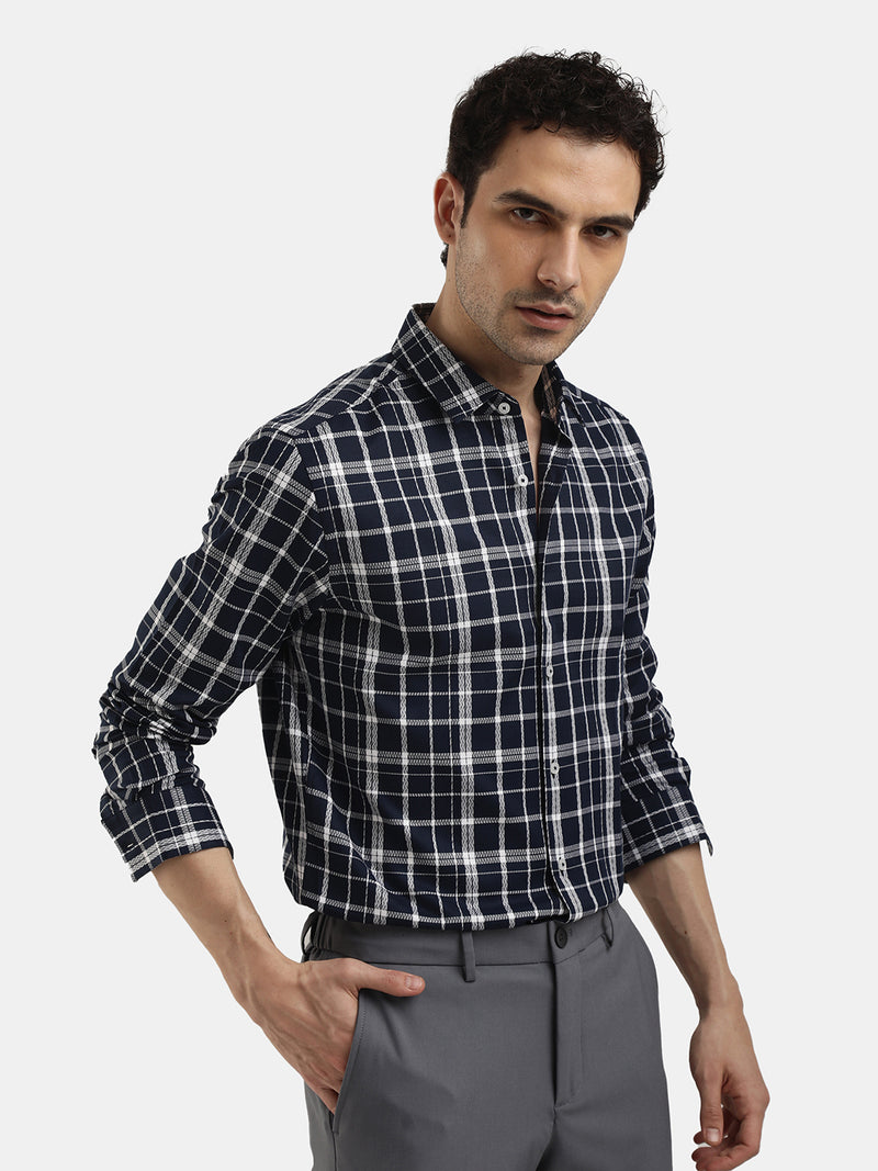 CHECKED FULL SLEEVES SHIRT