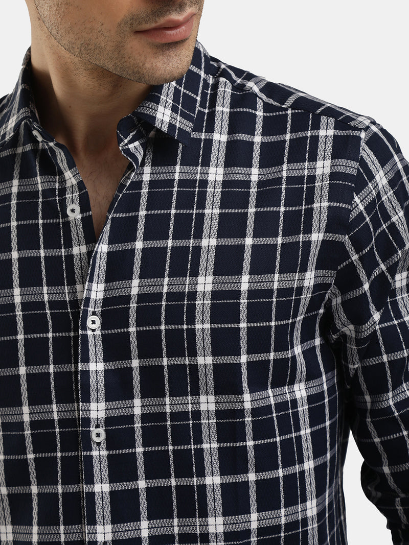 CHECKED FULL SLEEVES SHIRT