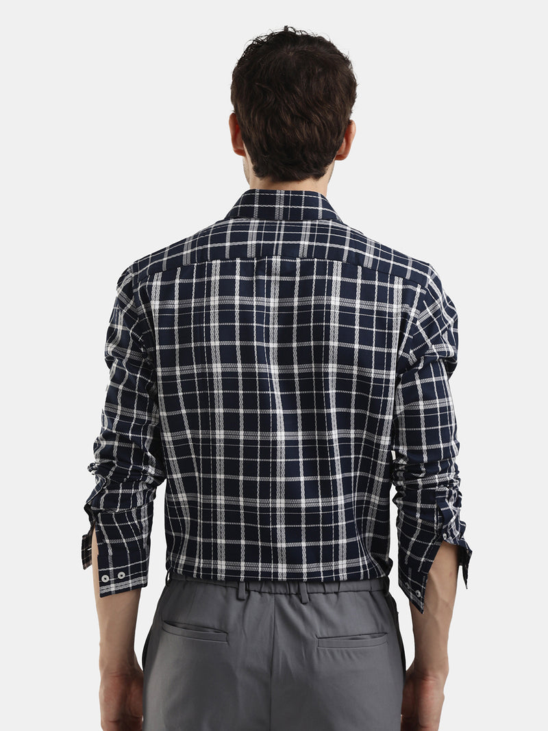 CHECKED FULL SLEEVES SHIRT