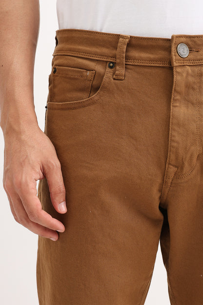 REGULAR FIT COLORED JEANS