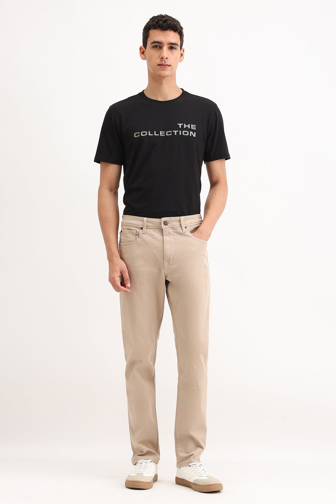 REGULAR FIT COLORED JEANS