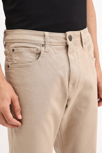 REGULAR FIT COLORED JEANS