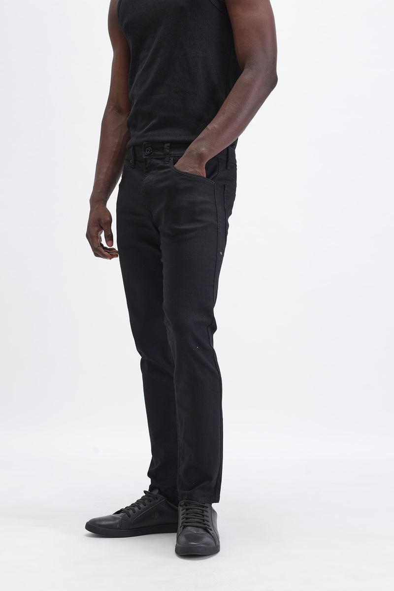 SLIM FIT DARK WASH JEANS