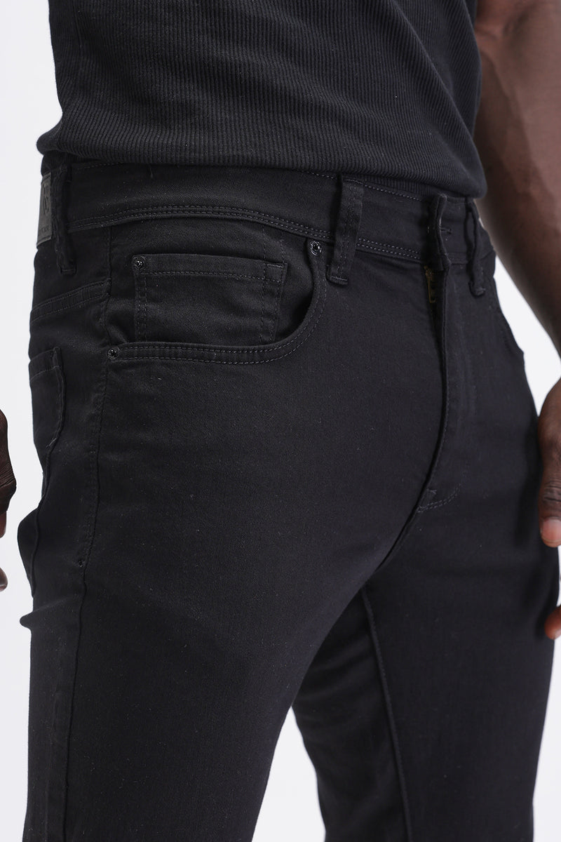 SLIM FIT DARK WASH JEANS