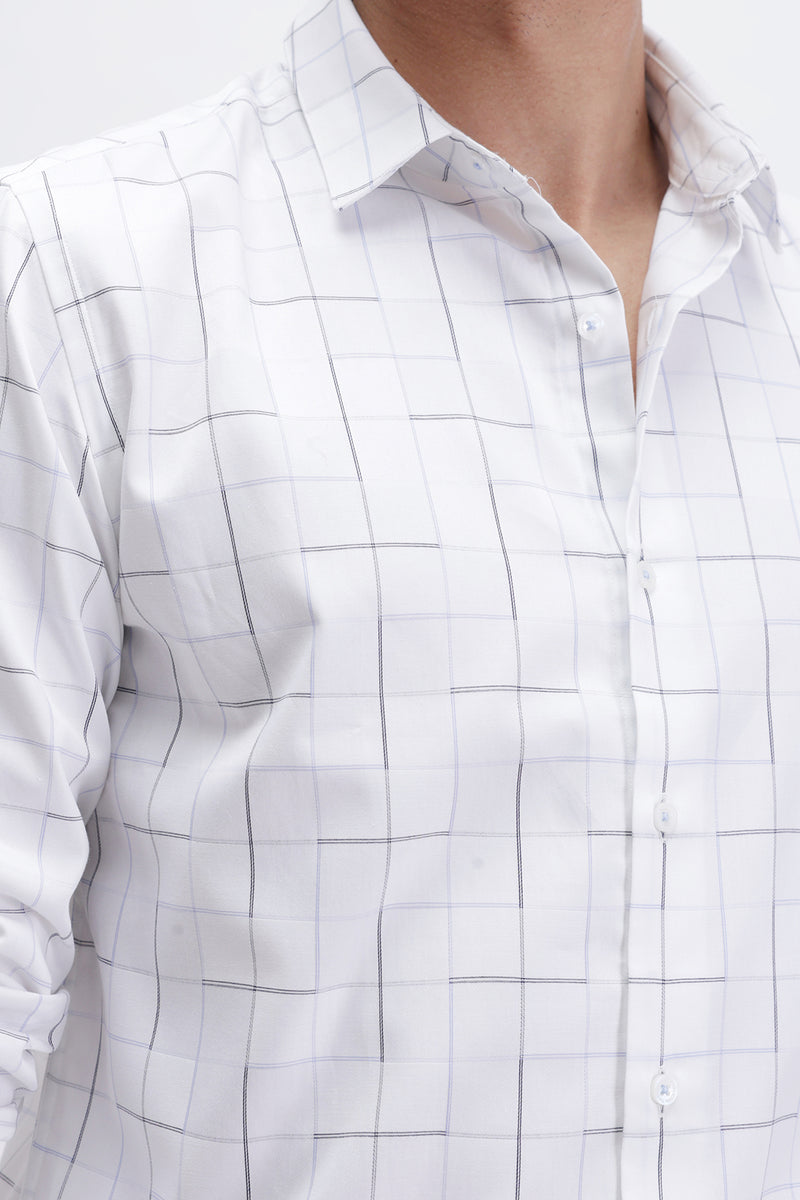 SLIM FIT CHECKED SHIRT