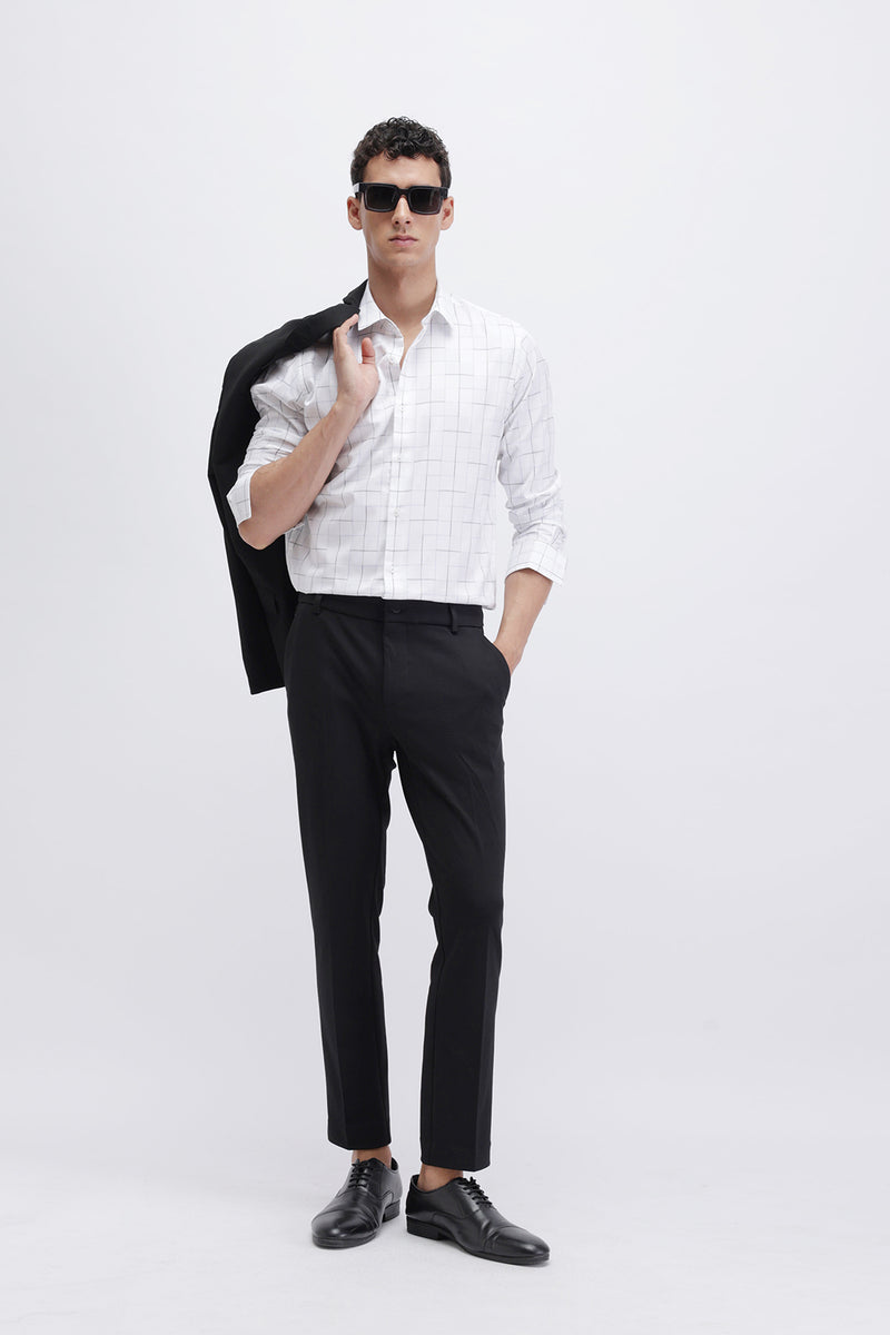 SLIM FIT CHECKED SHIRT