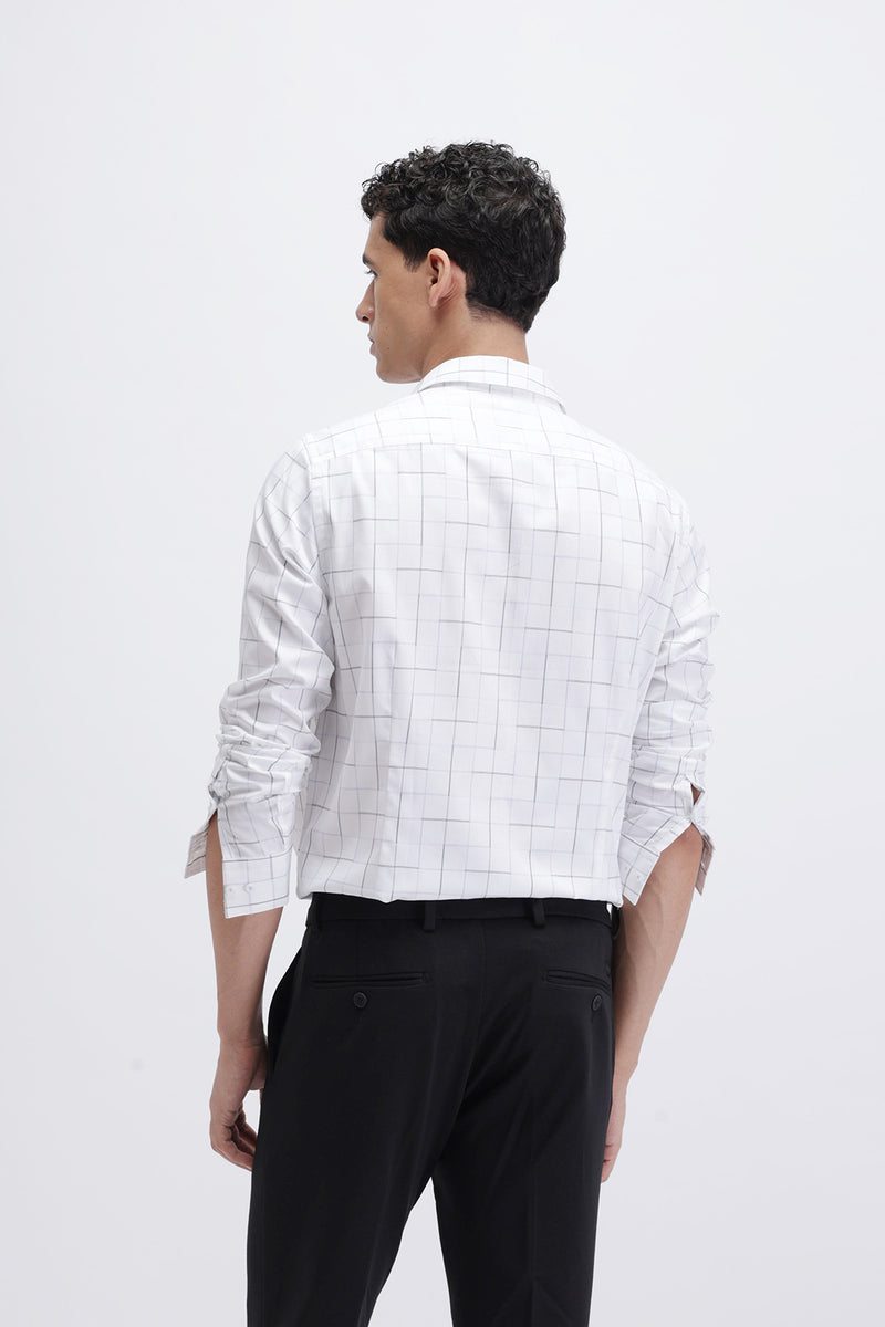 SLIM FIT CHECKED SHIRT